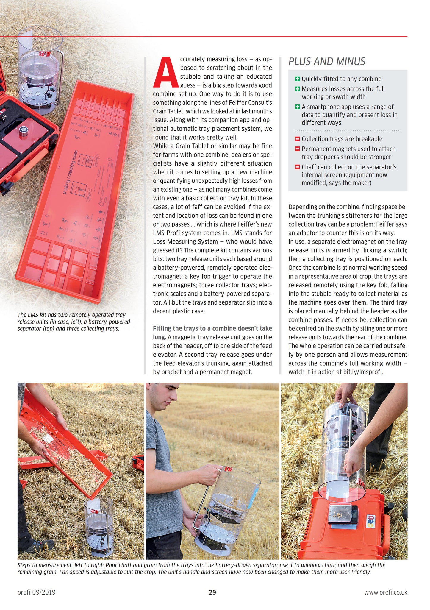 Loss measuring system "Feiffer LMS-PROFI-Kit"