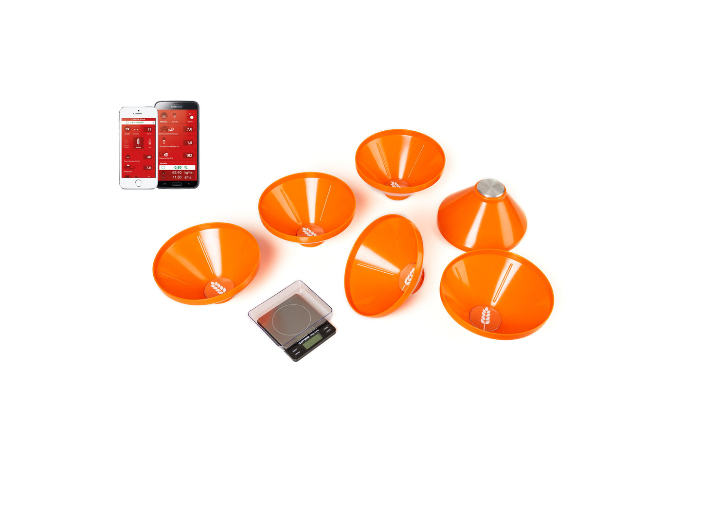 Lejek testowy „Grain Cups” (tylko w trybie rozdrabniacza)