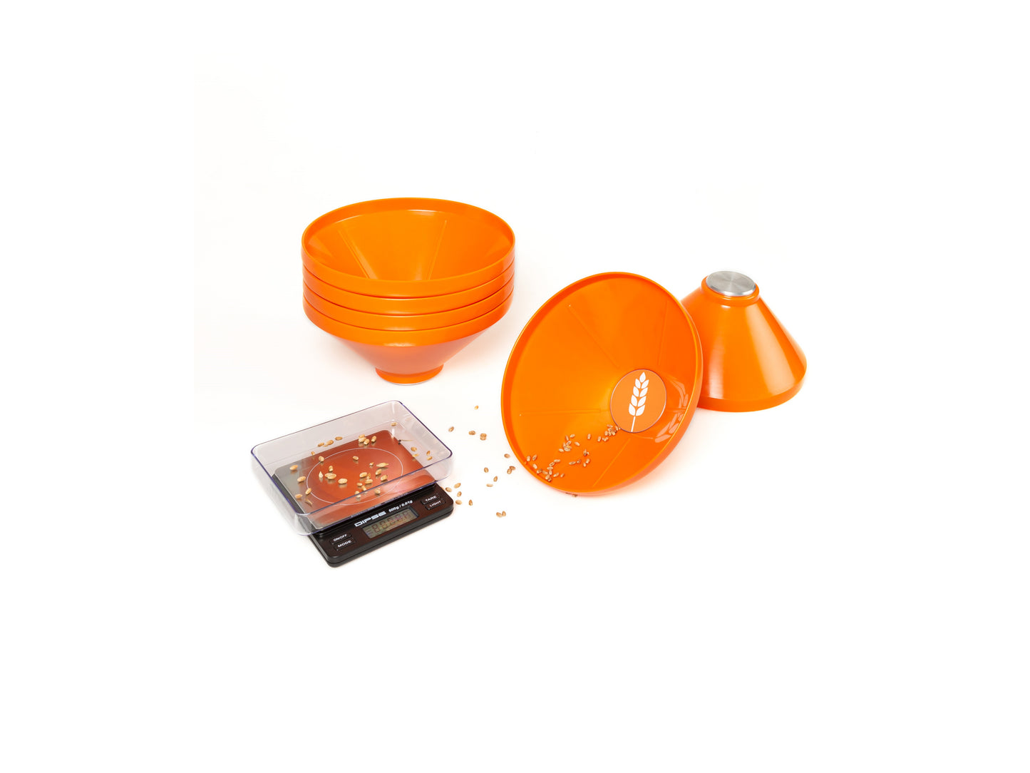 Lejek testowy „Grain Cups” (tylko w trybie rozdrabniacza)