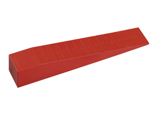 Combine harvester clearance gauge