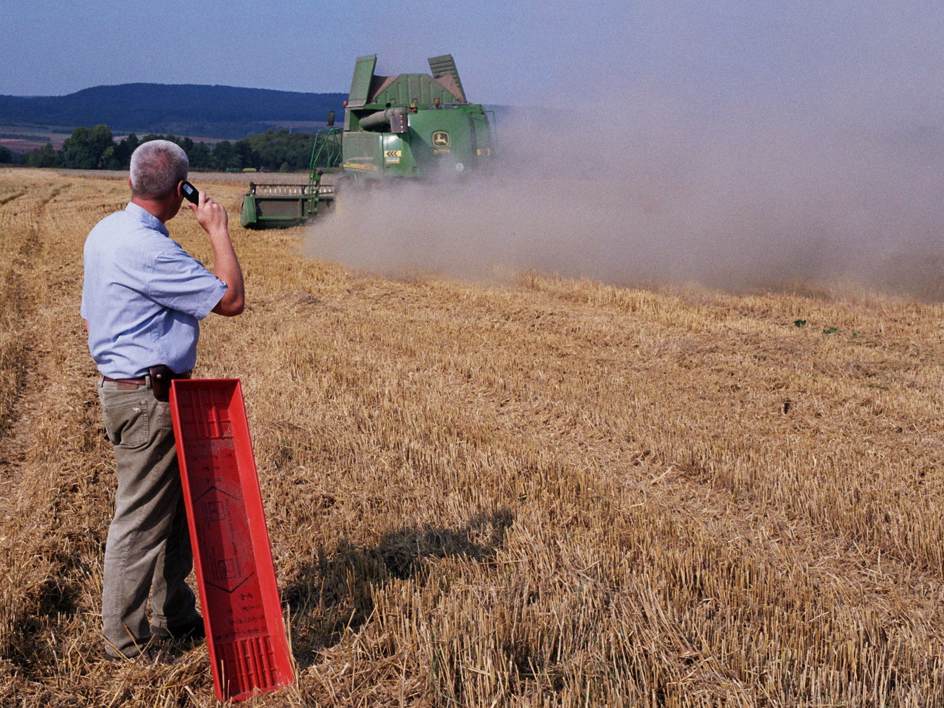 Tacka pomiarowa „Grain Pan“ (szerokość przyrządu żniwnego od 6 do 8 metrów)