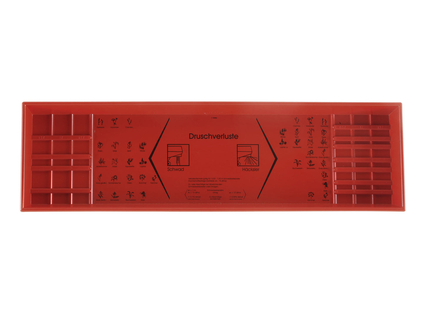 Loss control pan "Grain Pan" (for 6-8 m header widths, can also be used with smaller hw)